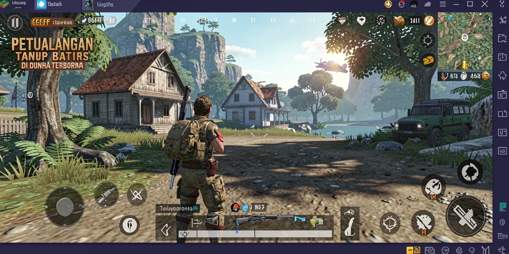 Gameplay 666FF yang menakjubkan dalam dunia terbuka.