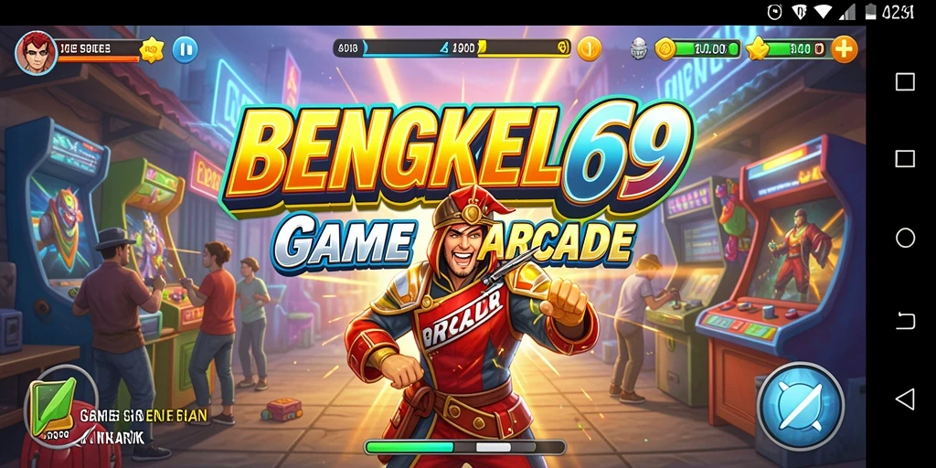 Tampilan gameplay menarik dari BENGKEL69 dengan berbagai level menantang.
