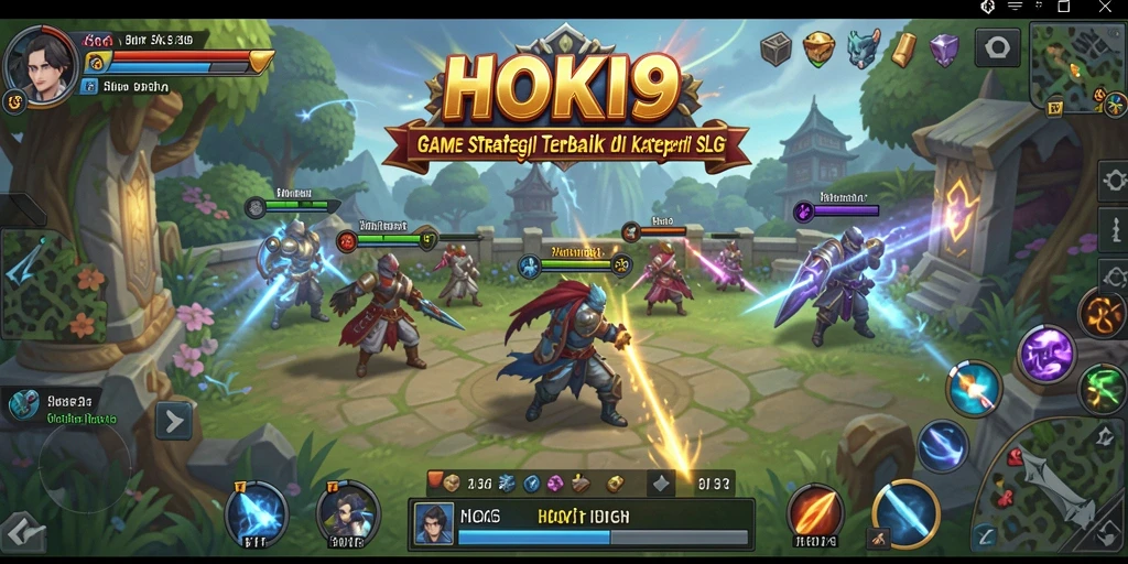 Gameplay mendebarkan dalam HOKI9 menunjukkan strategi dan taktik.
