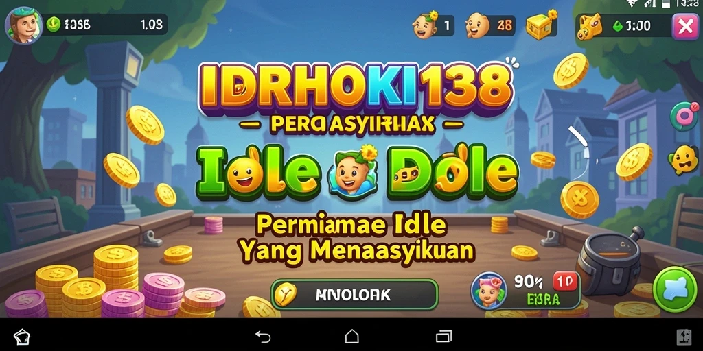 Screenshot gameplay IDRHOKI138 menampilkan aksi pertempuran yang seru dan visual menarik.