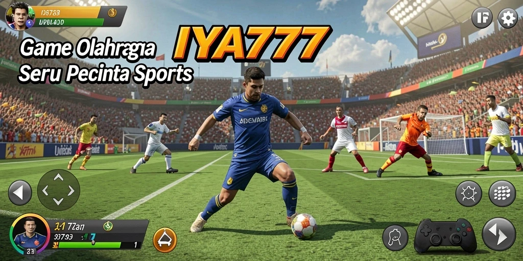 Screenshot gameplay IYA777 menampilkan aksi seru dalam olahraga.