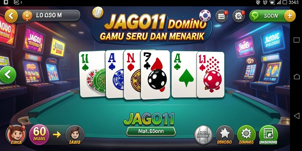 Gameplay seru dan interaktif dalam JAGO11 menunjukkan keseruan bermain Domino.