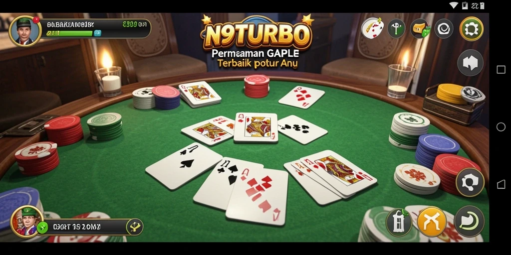 Tampilan gameplay N9TURBO yang menarik dan interaktif.
