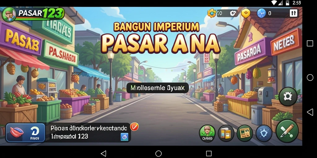 Menampilkan gameplay seru dari PASAR123 dengan grafis menawan.