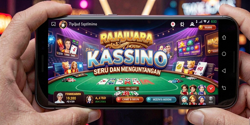 Gameplay seru dari RAJAJUARA dalam aplikasi Kasino yang menarik.