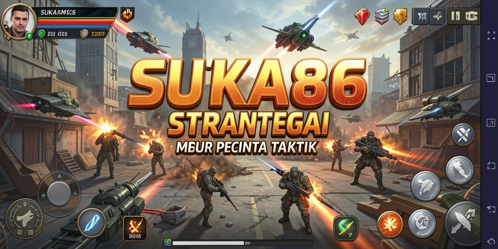 Tampilan gameplay mendebarkan dalam SUKA86 menampilkan strategi yang mendalam.