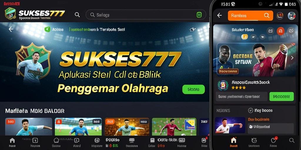 Screenshot gameplay <strong>SUKSES777</strong> yang menunjukkan taruhan olahraga yang mendebarkan.