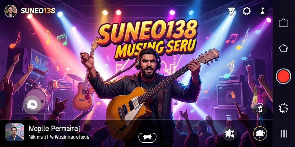 Screenshot SUNEO138 menampilkan gameplay musik yang seru dan interaktif.